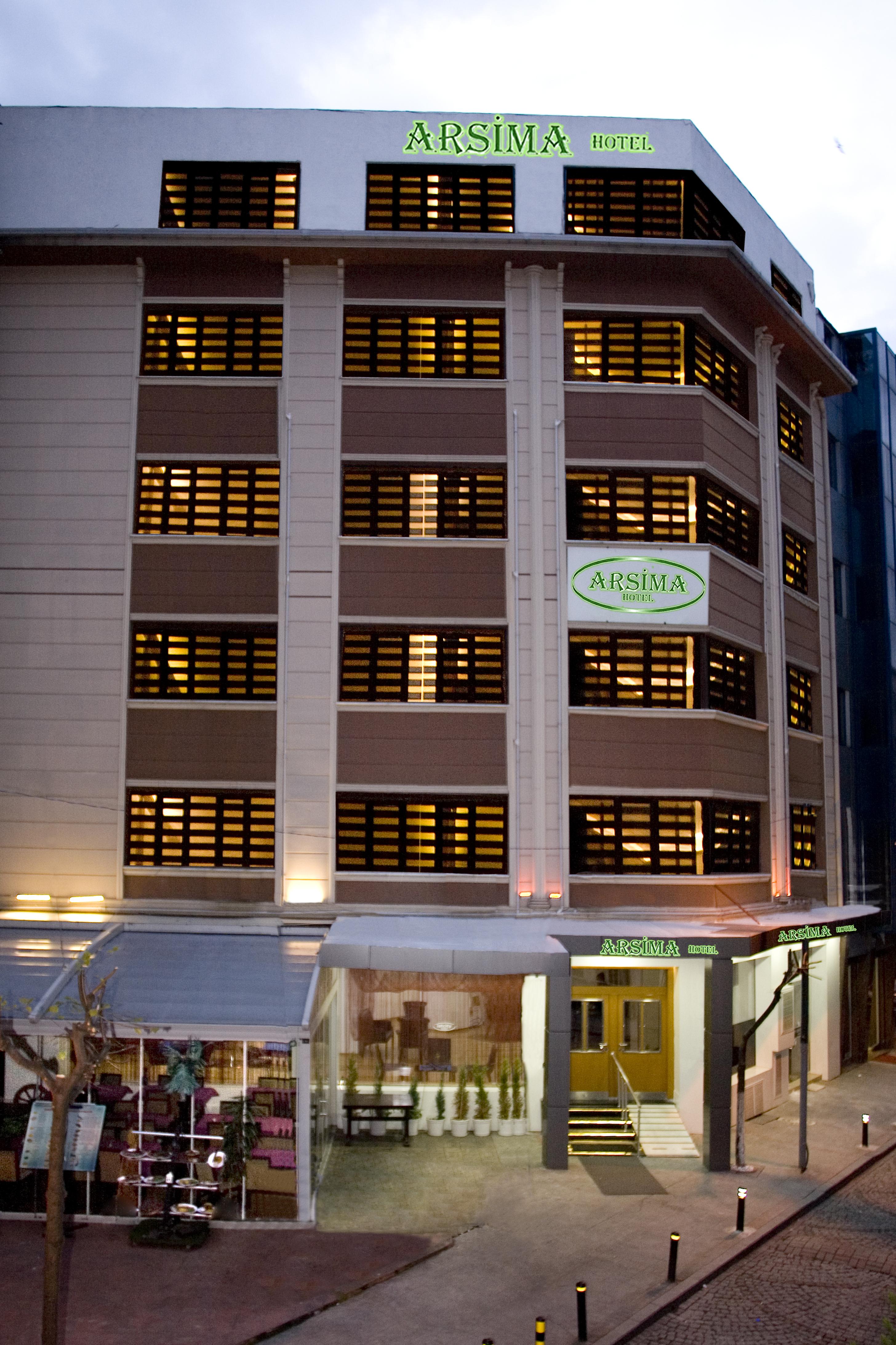 Arsima Hotel Istanboel Buitenkant foto